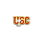 USC Trojans White Happy Snoopy Pin